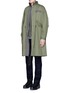 Front View - Click To Enlarge - SACAI - Vest underlay padded military coat