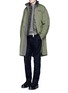Figure View - Click To Enlarge - SACAI - Vest underlay padded military coat