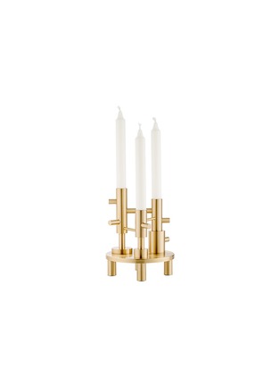 Main View - Click To Enlarge - FRITZ HANSEN - Trio brass candle holder