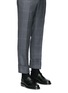 Figure View - Click To Enlarge - THOM BROWNE  - Pebble leather penny loafers