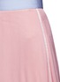 Detail View - Click To Enlarge - ROKSANDA - 'Leighton' ladder stitch seam crepe skirt