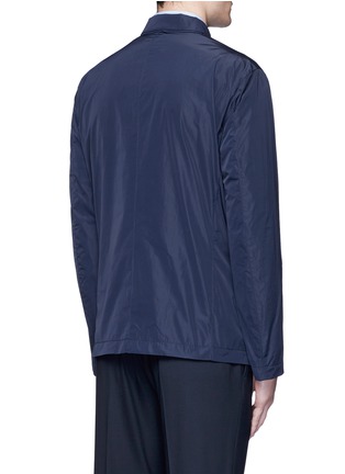 Back View - Click To Enlarge - ARMANI COLLEZIONI - Water-repellent jacket