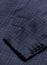 Detail View - Click To Enlarge - ARMANI COLLEZIONI - Metropolitan' check plaid virgin wool blazer
