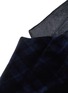 Detail View - Click To Enlarge - ARMANI COLLEZIONI - 'Metropolitan' Glen plaid velvet tuxedo blazer