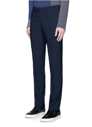 Front View - Click To Enlarge - ARMANI COLLEZIONI - Virgin wool pants