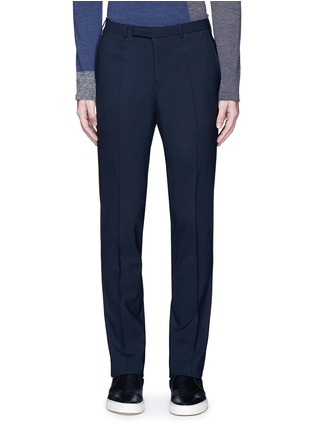 Main View - Click To Enlarge - ARMANI COLLEZIONI - Virgin wool pants