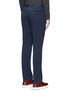 Back View - Click To Enlarge - ARMANI COLLEZIONI - Slim fit cotton chinos