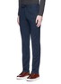 Front View - Click To Enlarge - ARMANI COLLEZIONI - Slim fit cotton chinos