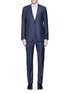 Main View - Click To Enlarge - ARMANI COLLEZIONI - 'Metropolitan' windowpane check wool suit