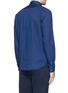 Back View - Click To Enlarge - THEORY - 'Zack PS' cotton chambray shirt