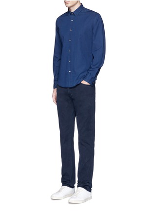 Figure View - Click To Enlarge - THEORY - 'Zack PS' cotton chambray shirt