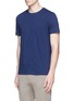 Front View - Click To Enlarge - THEORY - 'Koree' cotton slub jersey T-shirt