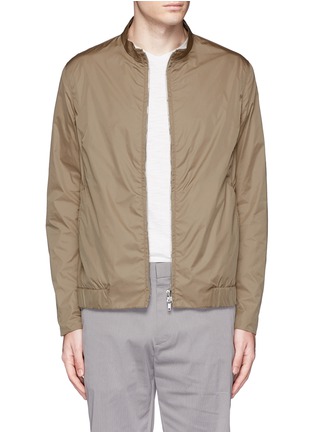 Main View - Click To Enlarge - THEORY - 'Trinton' zip cuff nylon jacket
