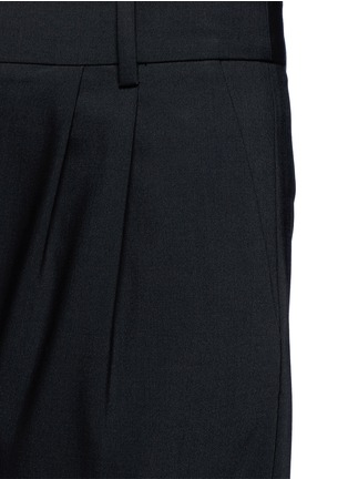 Detail View - Click To Enlarge - TIBI - 'Edie' tropical wool culottes