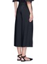 Back View - Click To Enlarge - TIBI - 'Edie' tropical wool culottes