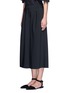 Front View - Click To Enlarge - TIBI - 'Edie' tropical wool culottes