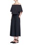 Figure View - Click To Enlarge - TIBI - 'Edie' tropical wool culottes
