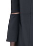 Detail View - Click To Enlarge - TIBI - Lantern sleeve off-shoulder faille dress