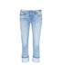 Main View - Click To Enlarge - 72877 - Roll cuff cropped jeans