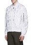 Front View - Click To Enlarge - MARCELO BURLON - 'Alpha Industries' patch embroidery bomber jacket