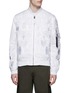 Main View - Click To Enlarge - MARCELO BURLON - 'Alpha Industries' patch embroidery bomber jacket