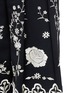 Detail View - Click To Enlarge - 68244 - 'Lettie' floral embroidery cropped wide leg pants