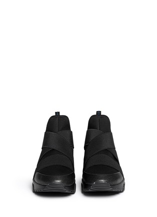 Figure View - Click To Enlarge - ASH - 'Mack' stretch strap neoprene sneakers