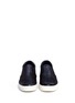 Figure View - Click To Enlarge - ASH - 'Impuls' metallic leather skate slip-ons