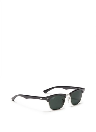 Figure View - Click To Enlarge - RAY-BAN - 'Clubmaster Junior' browline sunglasses