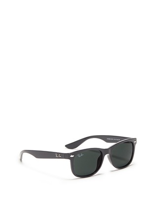 Figure View - Click To Enlarge - RAY-BAN - 'New Wayfarer Junior' plastic sunglasses