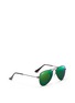 Figure View - Click To Enlarge - RAY-BAN - Aviator Junior' metal sunglasses