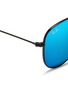 Detail View - Click To Enlarge - RAY-BAN - Aviator Junior' metal frame mirror sunglasses