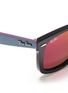 Detail View - Click To Enlarge - RAY-BAN - 'Original Wayfarer Bicolour' acetate mirror sunglasses