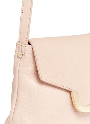 Detail View - Click To Enlarge - SEE BY CHLOÉ - 'Kim' mini grainy leather crossbody bag