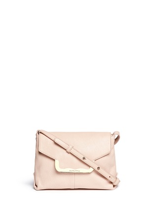 Main View - Click To Enlarge - SEE BY CHLOÉ - 'Kim' mini grainy leather crossbody bag
