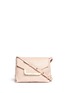 Main View - Click To Enlarge - SEE BY CHLOÉ - 'Kim' mini grainy leather crossbody bag
