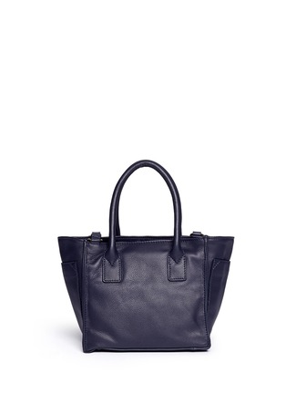 Back View - Click To Enlarge - SEE BY CHLOÉ - 'Nellie' small perforated front leather tote