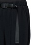 Detail View - Click To Enlarge - PROENZA SCHOULER - Belted crepe track pants