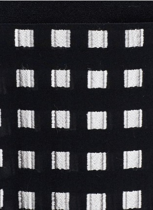 Detail View - Click To Enlarge - PROENZA SCHOULER - Fil coupé silk pleat skirt