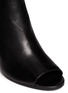 Detail View - Click To Enlarge - ASH - 'Fancy' holographic leather heel peep toe boots
