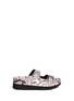 Main View - Click To Enlarge - ASH - 'Takoon' snakeskin leather slide sandals