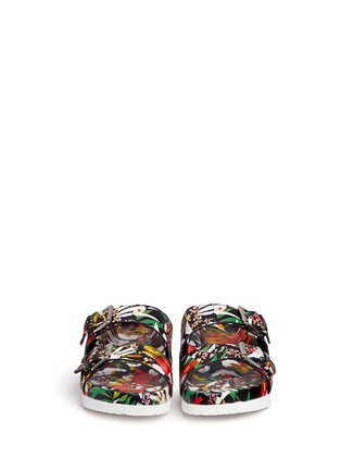 Figure View - Click To Enlarge - ASH - 'Takoon' floral print leather sandals
