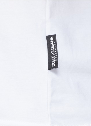Detail View - Click To Enlarge - - - 'Pure' stretch cotton undershirt