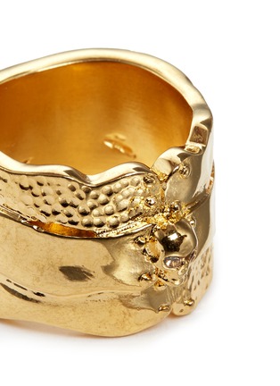 Detail View - Click To Enlarge - ALEXANDER MCQUEEN - Puzzle skull ring