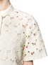 Detail View - Click To Enlarge - STELLA MCCARTNEY - Heart patterned short sleeve cotton shirt