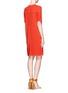 Back View - Click To Enlarge - STELLA MCCARTNEY - Tulip cutout stretch jersey dress