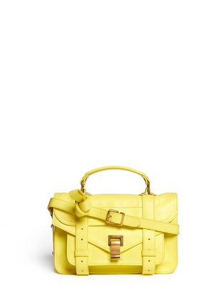 Main View - Click To Enlarge - PROENZA SCHOULER - 'PS1' tiny leather satchel