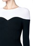 Detail View - Click To Enlarge - STELLA MCCARTNEY - Stretch two-tone dress