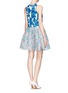 Back View - Click To Enlarge - TANYA TAYLOR - Kylie floral print flare dress