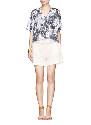 Figure View - Click To Enlarge - STELLA MCCARTNEY - Floral print T-shirt